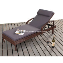 Wicker Lounger mit Stahlrahmen 1616